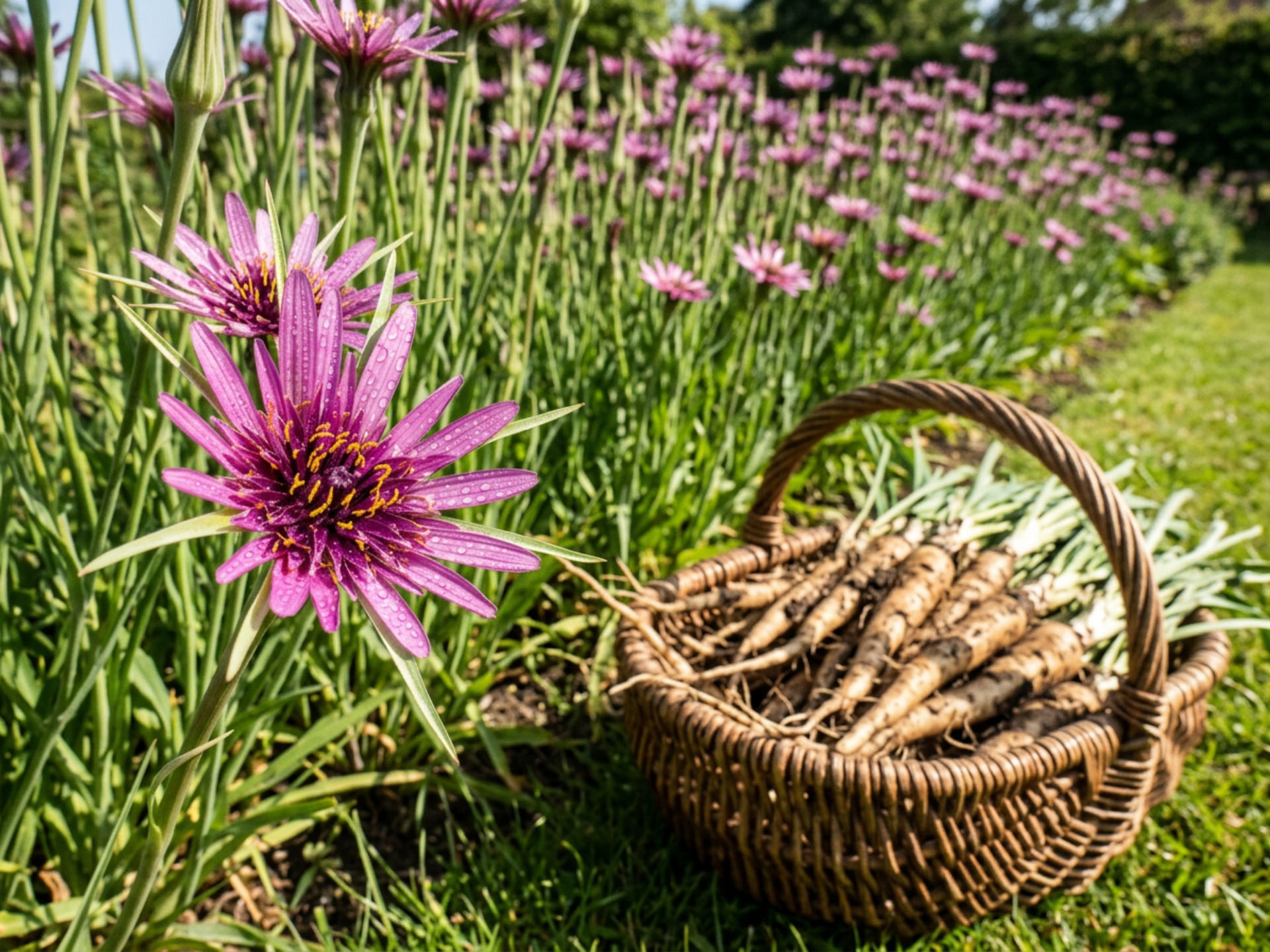 Овсяный корень (Tragopogon porrifolius)